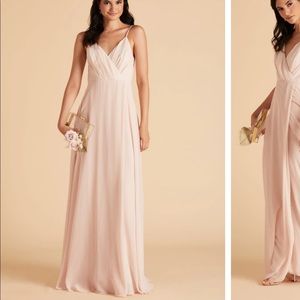 KAIA dress pale blush